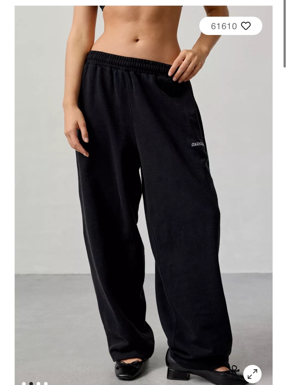 iets frans… Harri Wide Leg Jogger Pants